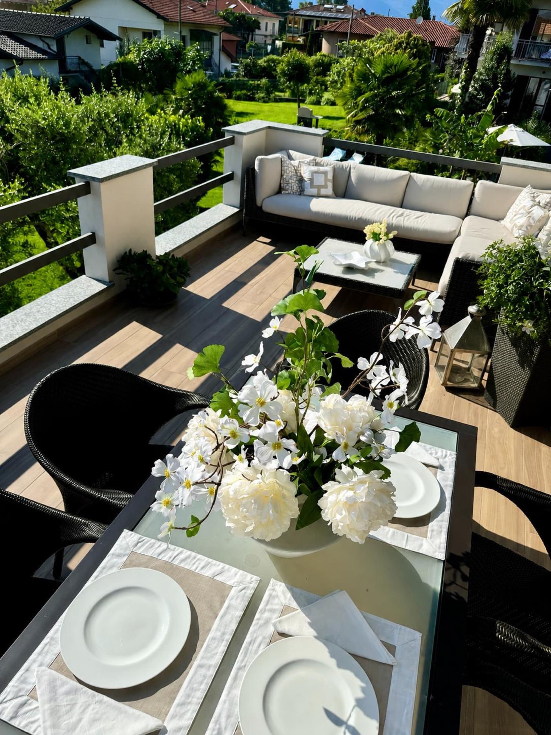 Casa ristrutturata con terrazza sul tetto — Maccagno