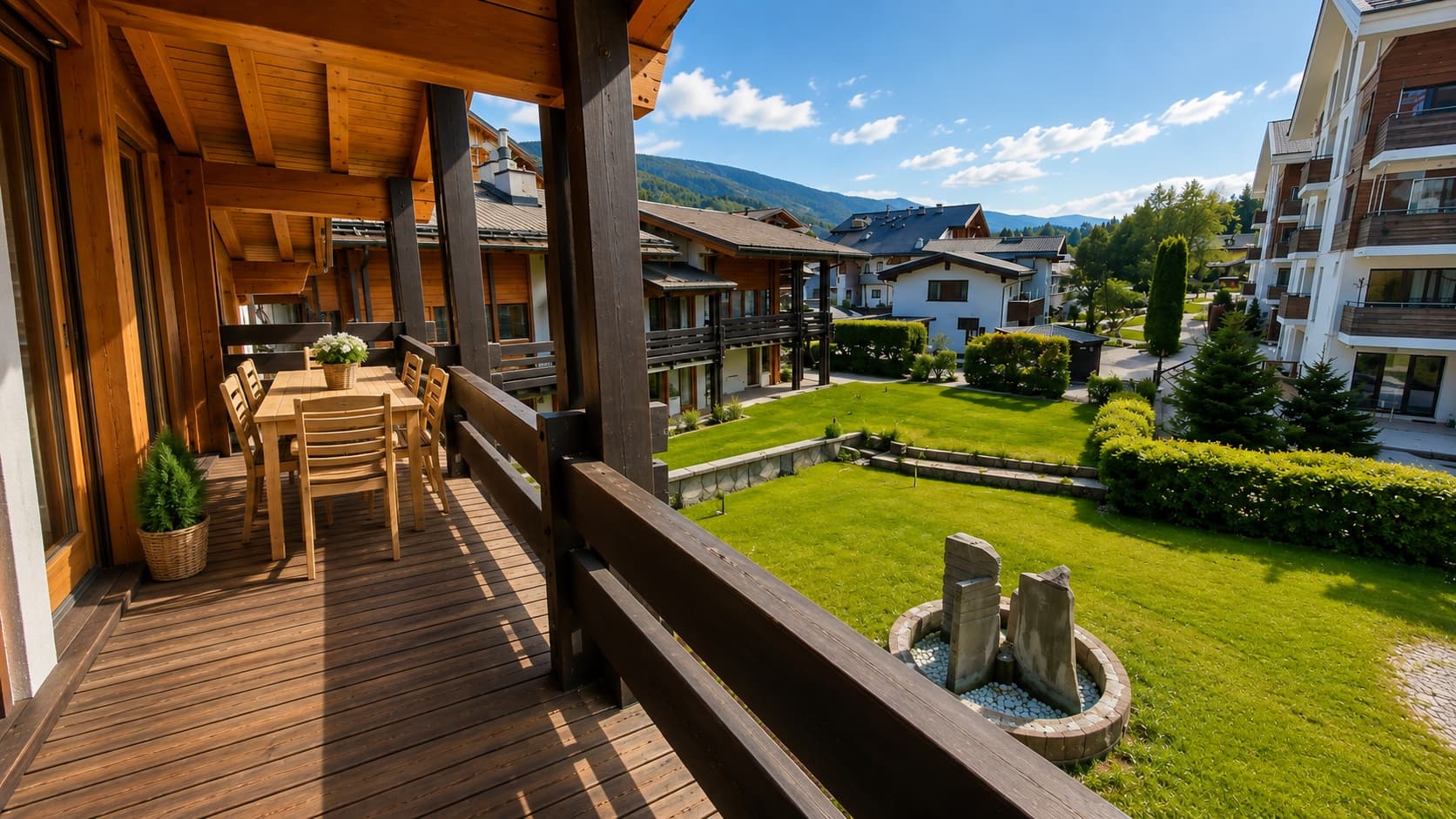 Appartment Laax Zentrum Zentrale Lage mit 2 Parkplätzen