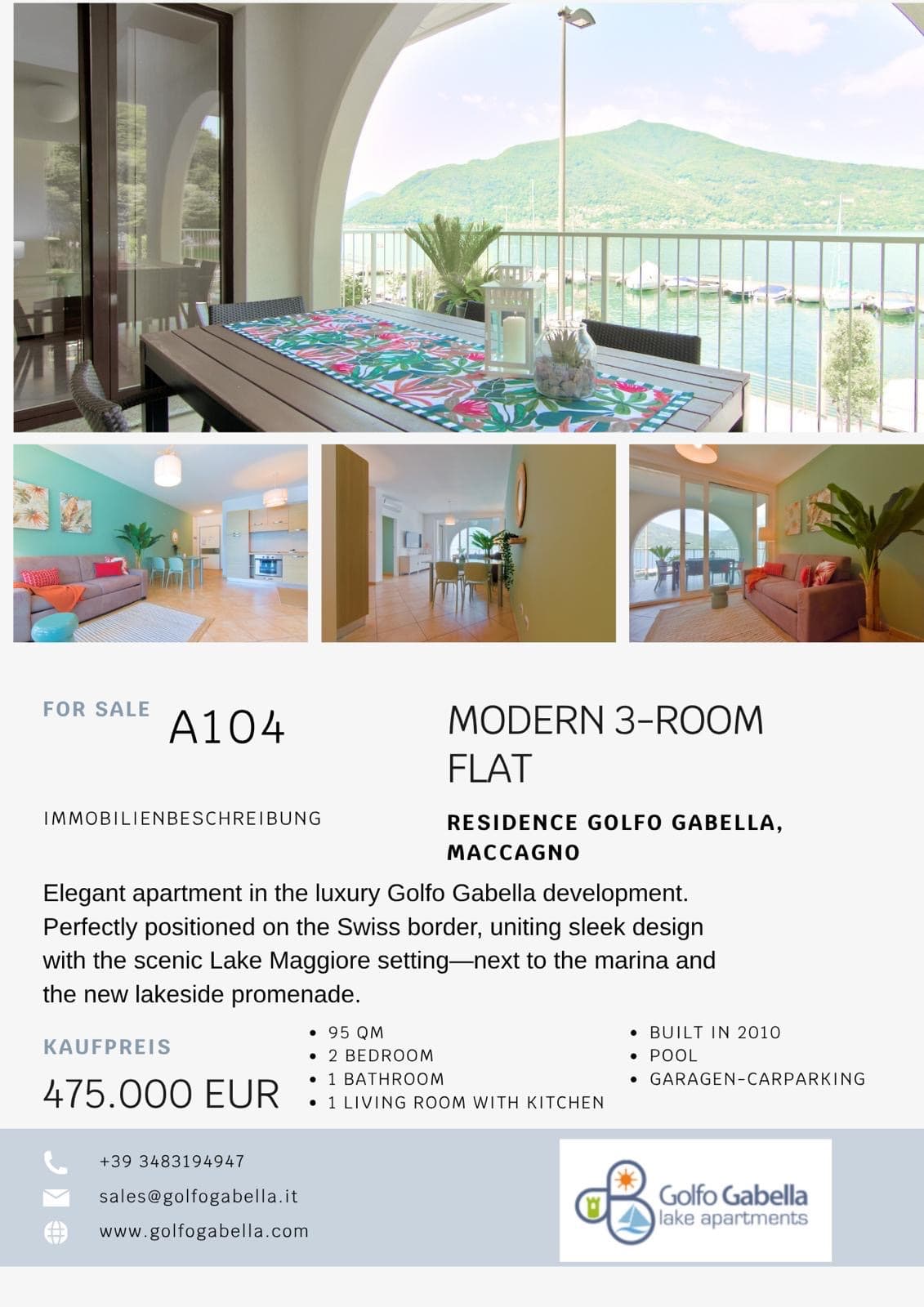 Moderno quadrilocale di proprietà — Golfo Gabella