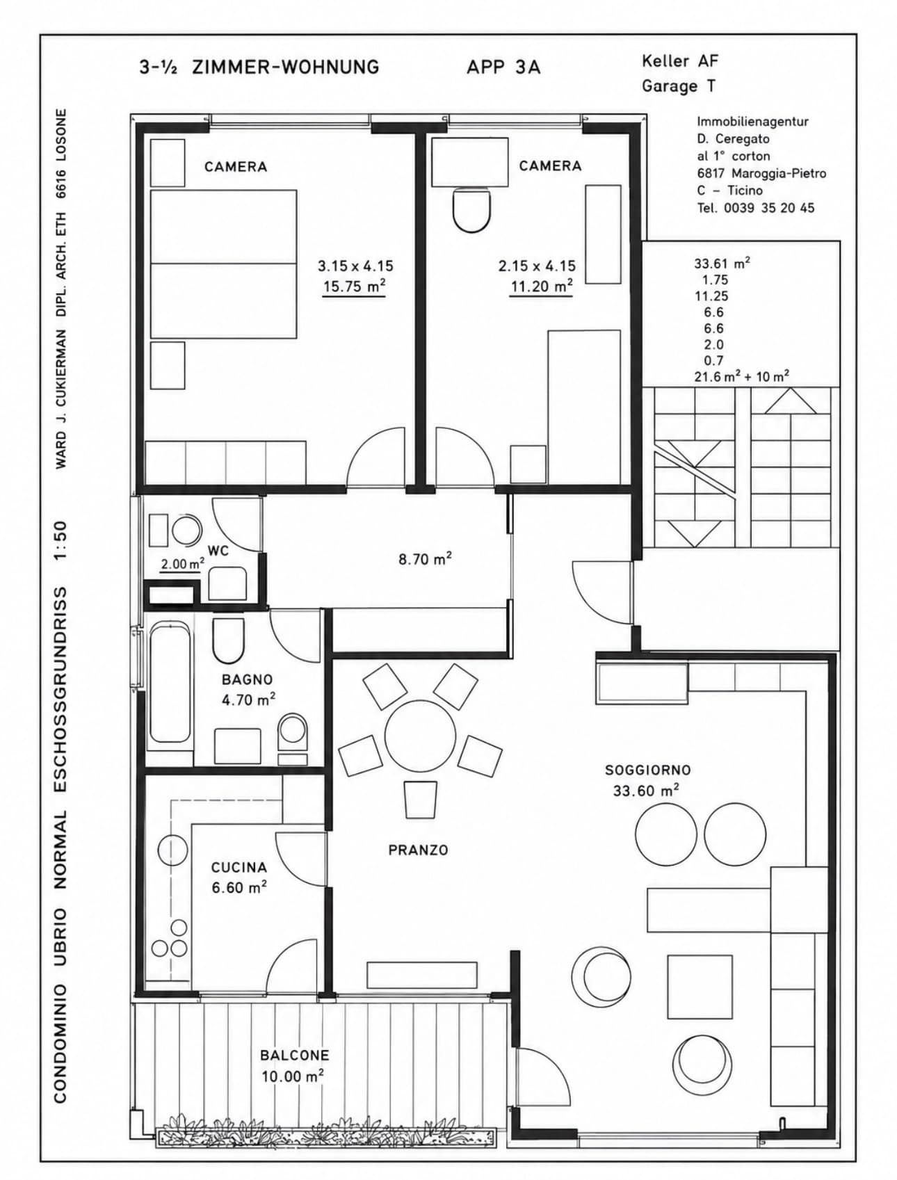 3 1/2 Zimmer Obergeschoss Zweitwohnsitz